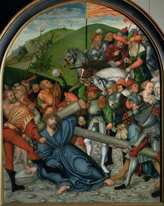 Christus draagt het kruis, 1538 door Lucas Cranach the Elder